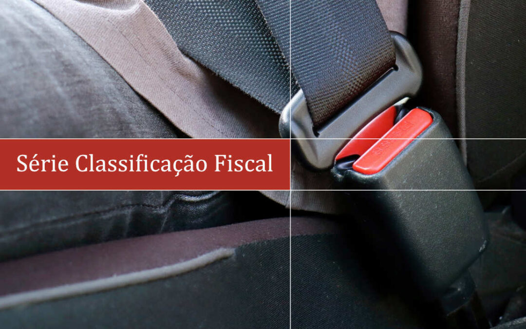 Conjunto fecho do cinto de segurança